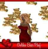 Gold Heart Poofer