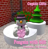Cupids Pengi with Pink Gift [Boxed]
