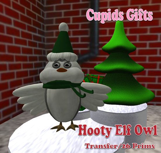 Cupids Hooty Elf Owl [Boxed]