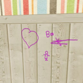 Second Life Marketplace - Aio Kids Wall Drawing Box (heart boo)