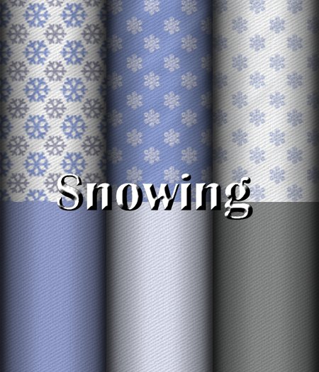 Snowing