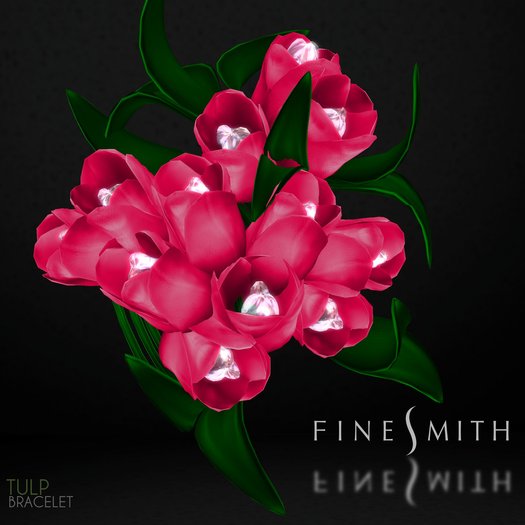 FINESMITH- Tulp- BRACELET pink 