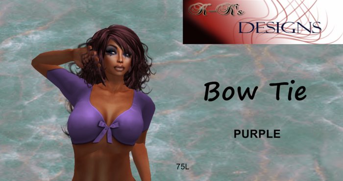 Bow Tie Purple