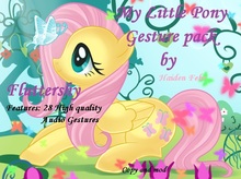 My Little Pony Fluttershy Gesture pack