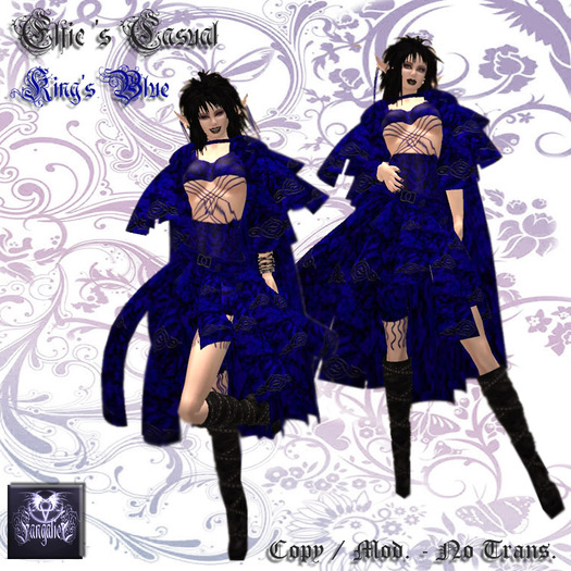 ELF - KingsBlue + Hair + Ears