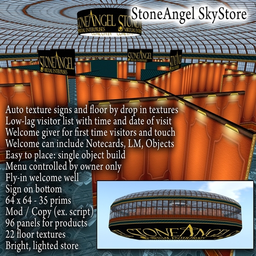 StoneAngel SkyStore tagSteampunk
