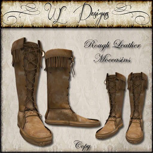 WLD-Rough Leather Moccasins