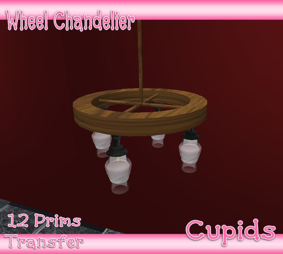 Wheel Chandelier