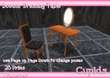 Boudoir Dressing Table and Chair