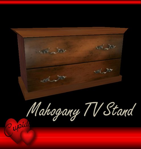 Mahogany TV Table