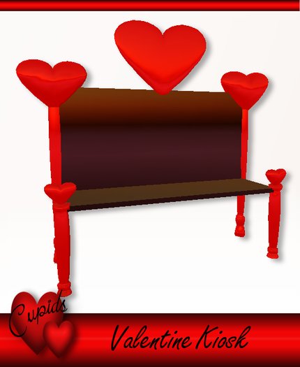 Valentines Heart Kiosk