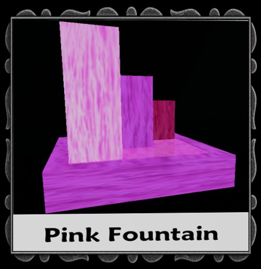 Pink Fountain Boxed