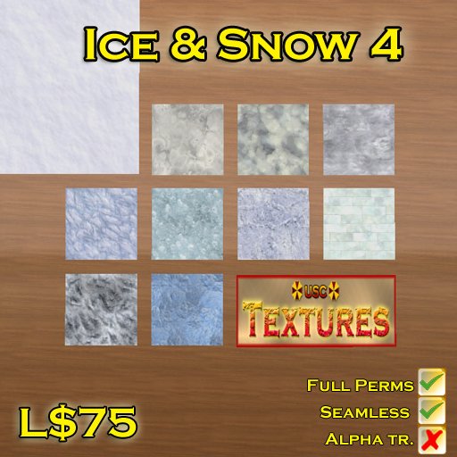 USC Textures - Ice & Snow 4 