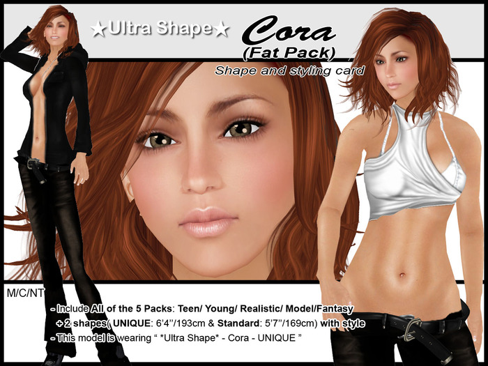 *Ultra Shape* Cora - Fat Pack