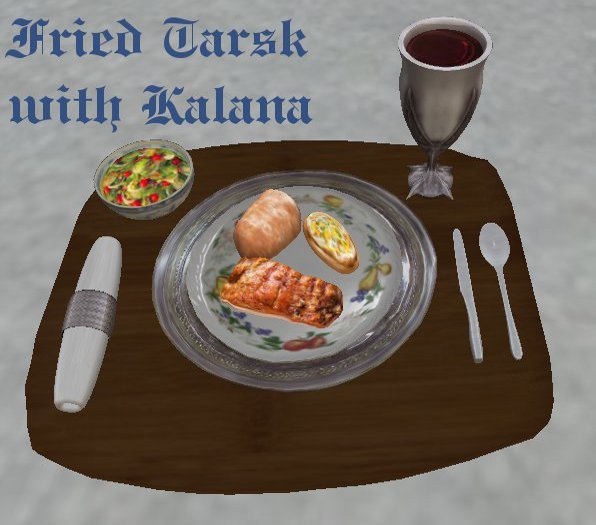 Food Tray-Fried Tarsk