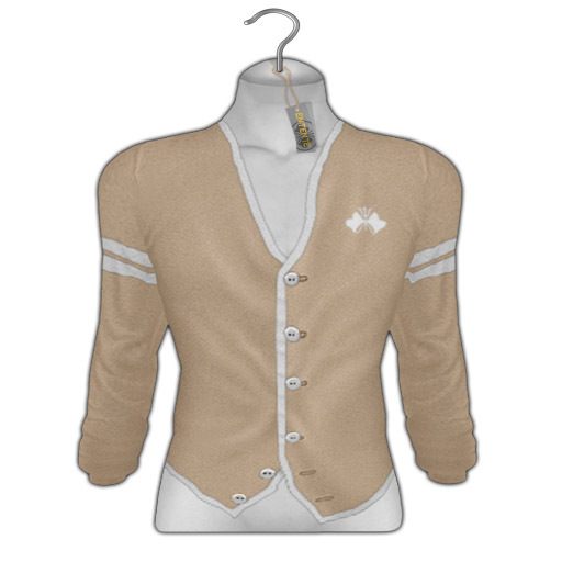 -Entente- Classic Cardigan - Homme - Khaki