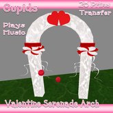 Cupids Serenade Arch with Music