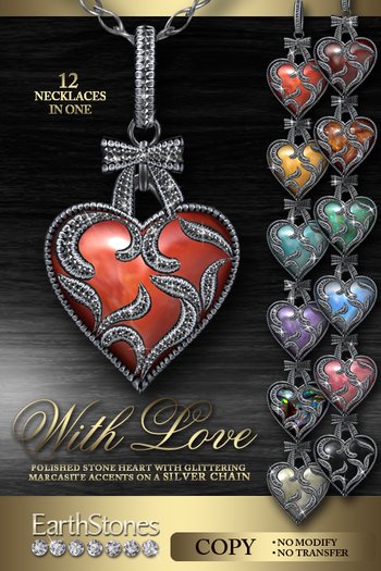 EarthStones With Love - Necklace (BOX)