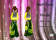 ~IWK~Yellow Phat Pant W/Hoodie