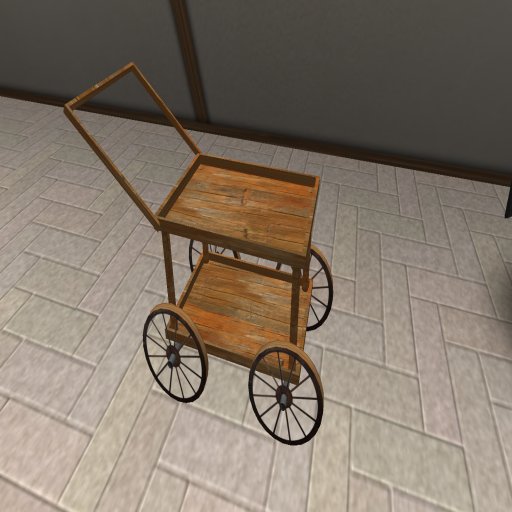 Cart, old wood 