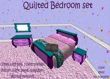 ~IWK~ Quilted Bedroom Set