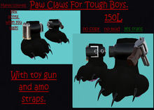 ~IWK~ black amo  paw claws