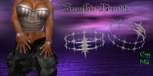Snowflake Bracelets