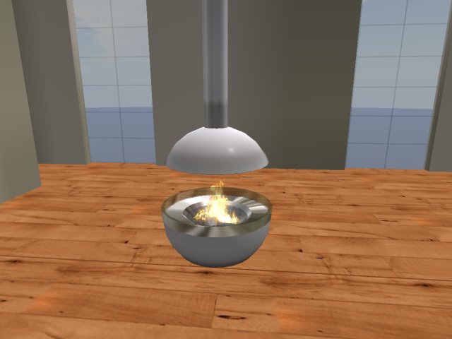 Modern fireplace ( round ) ( Promotional launch ) LIMITED PROMO
