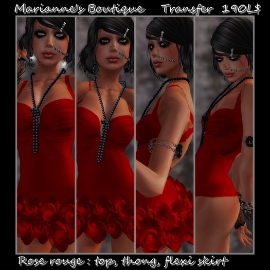 Marianne's Boutique / Rose rouge