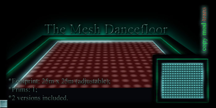 JS Creations: The Mesh Dancefloor ~Single Mesh Primitive 