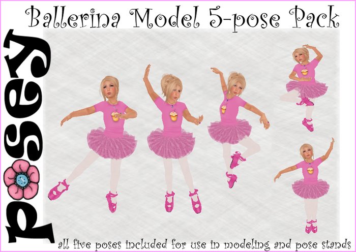 ~Posey~ Ballerina Model Pack