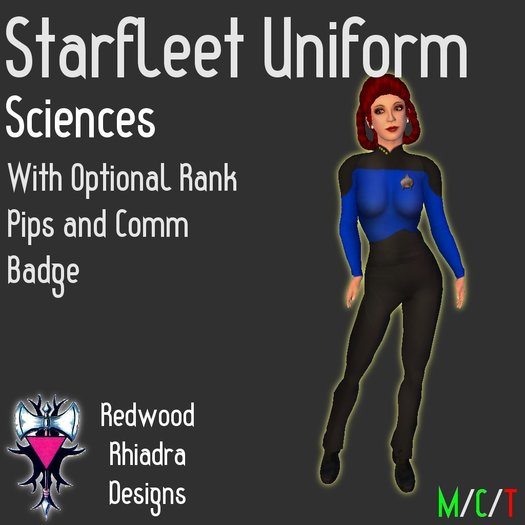 {RRD} Starfleet Uniform, Sciences