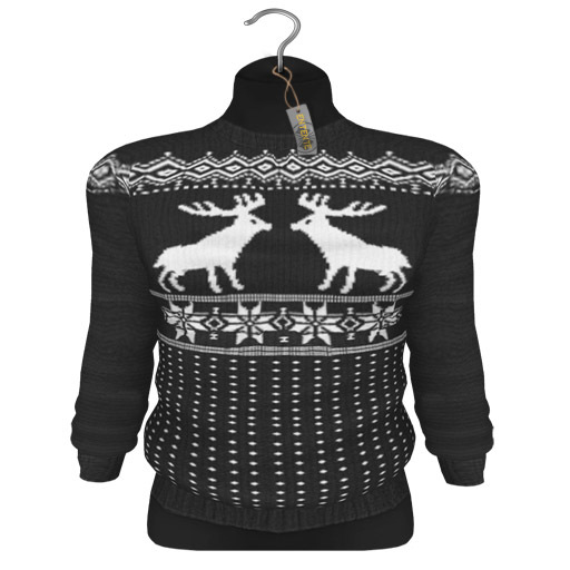 -Entente- Rennes Knit Sweater - Black