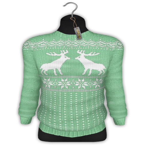 -Entente- Rennes Knit Sweater - Mint