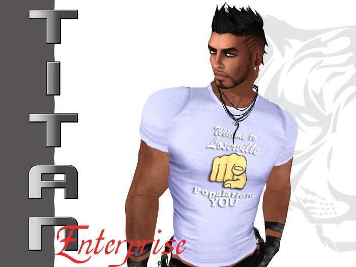 [TE] Loserville Light Blue M