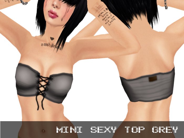 Mini Sexy Top - Grey