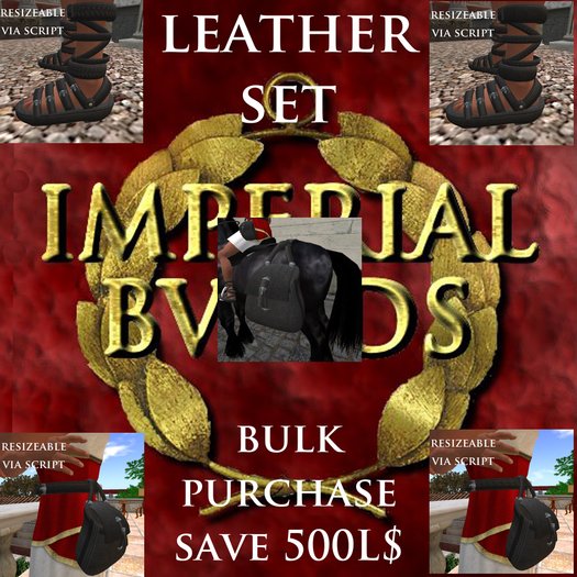 Black Leather Set Box