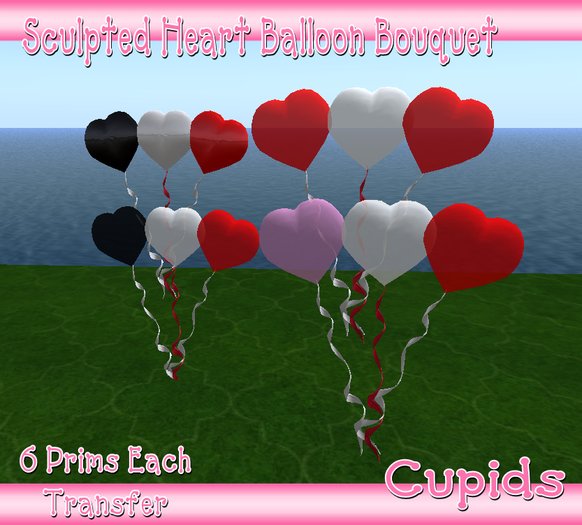 Heart Balloon Bouquets
