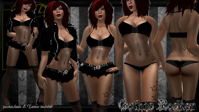 ::GPD::Gothic Rocker Black