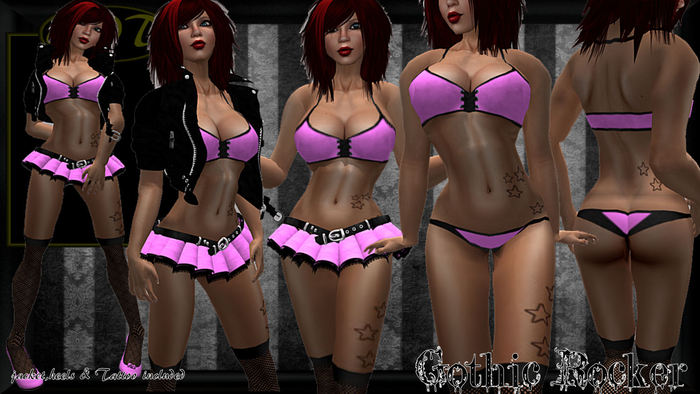 ::GPD::Gothic Rocker Pink