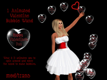 1 Animated Valentine Bubble Wand - mod/trans