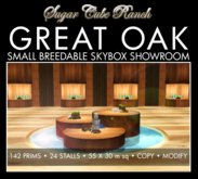 Great Oak Small Breedable Skybox by Sugar Cube Ranch for Meeroos, Kittycats and Amaretto K-9s