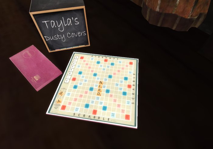 (Tayla's Dusty Covers) Scrabble Box & Board