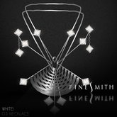 FINESMITH- WHITE O3 necklace   Platinum