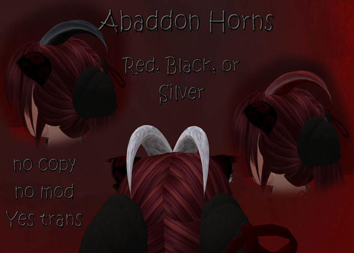 ~IWK~ Abaddon horns
