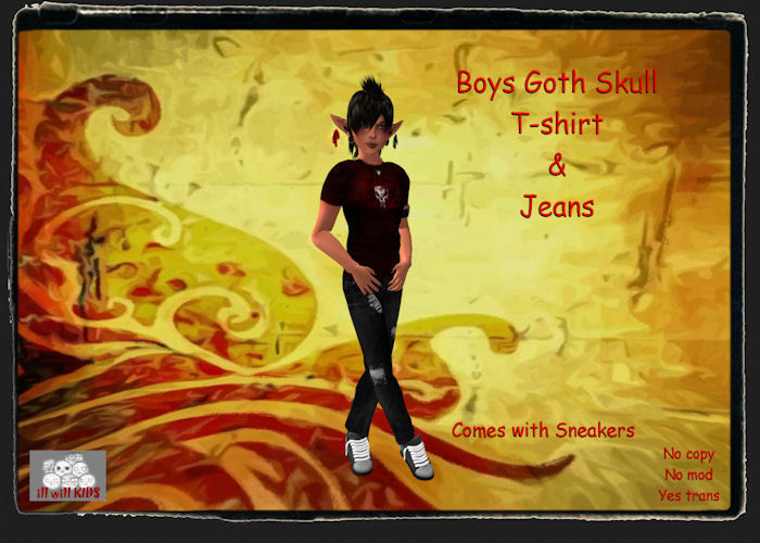 ~IWK~ Boys Skull Outfit