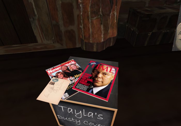 (Tayla's Dusty Covers) Magazine Clutter