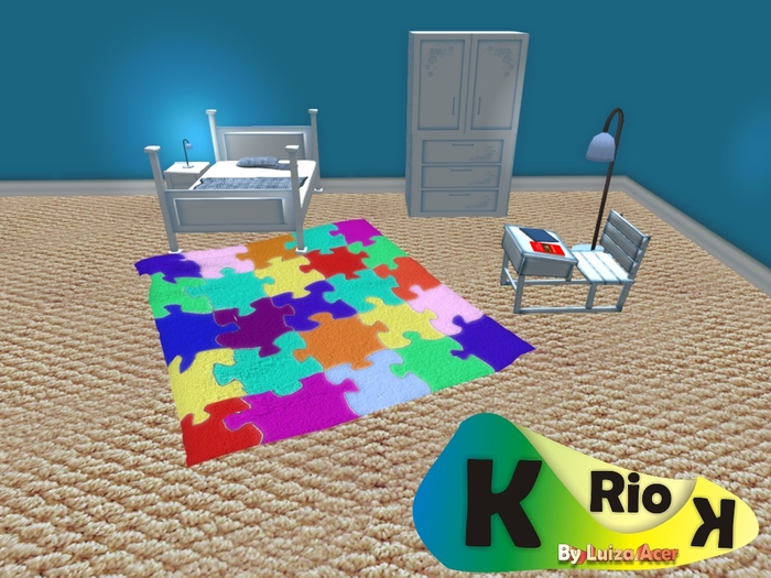 K RIO K - Kids bedroom blue
