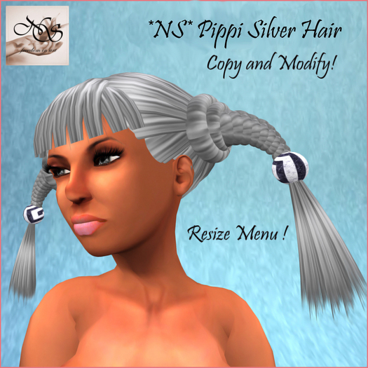 *NS* Pippi Silver Hair