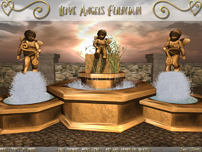 Love Angels Cupid Fountain - MOD/COPY